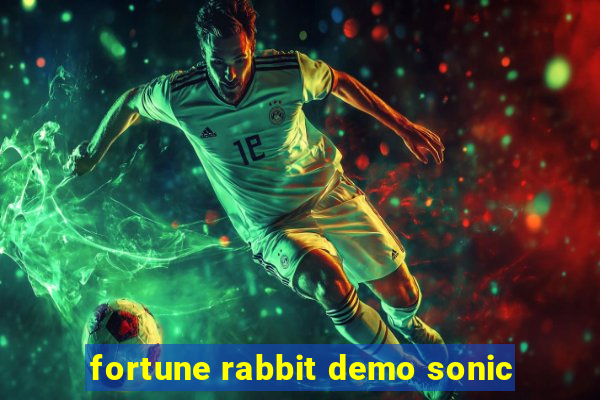 fortune rabbit demo sonic